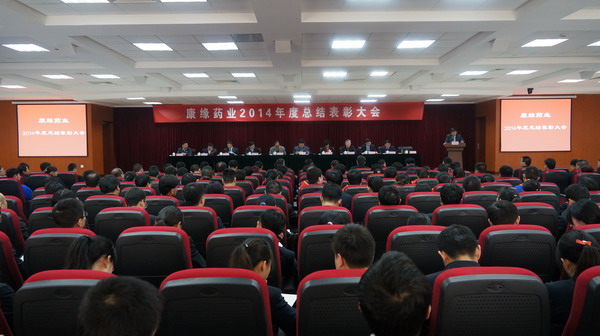 美狮贵宾会2014年度总结暨表彰大会圆满召开  